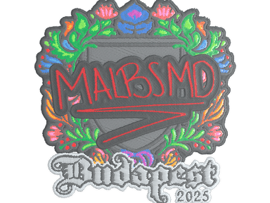 Sticker Slab | malbsMd (Embroidered) | Budapest 2025