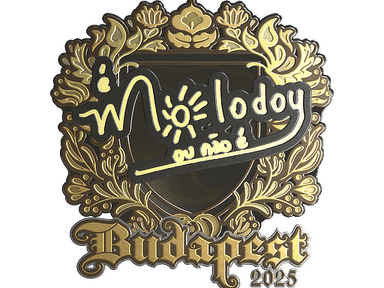 Sticker Slab | molodoy (Gold) | Budapest 2025