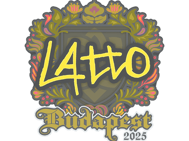 Sticker Slab | latto | Budapest 2025