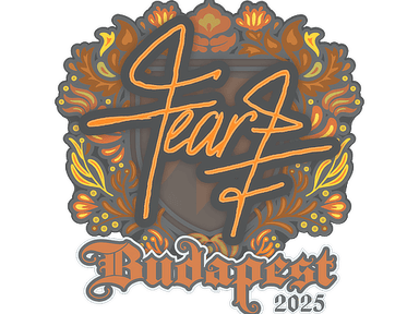 Sticker Slab | fEAR | Budapest 2025