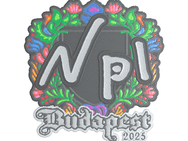 Sticker Slab | npl (Embroidered) | Budapest 2025