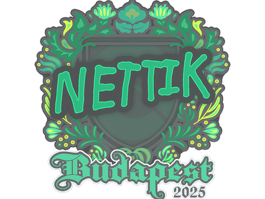 Sticker Slab | nettik | Budapest 2025