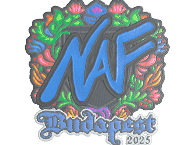Sticker Slab | NAF (Embroidered) | Budapest 2025