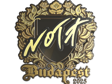Sticker Slab | nota (Gold) | Budapest 2025