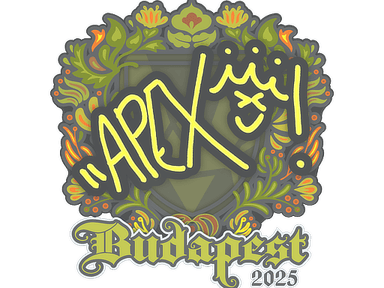 Sticker Slab | apEX | Budapest 2025