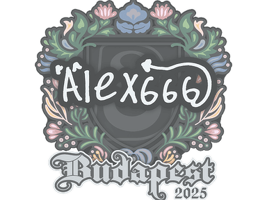 Sticker Slab | alex666 | Budapest 2025