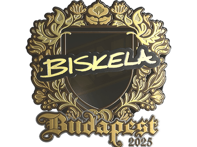 Sticker Slab | Aleksib (Gold) | Budapest 2025