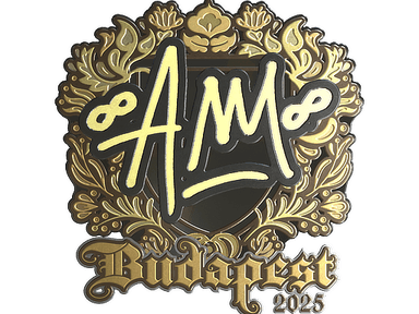 Sticker Slab | AW (Gold) | Budapest 2025