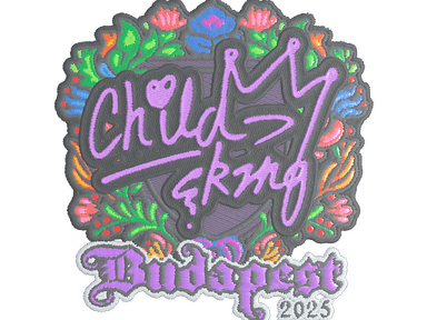 Sticker Slab | ChildKing (Embroidered) | Budapest 2025