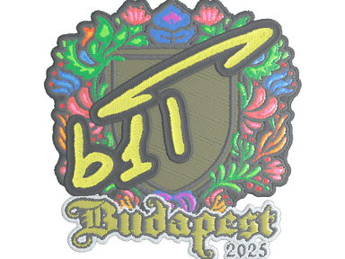 Sticker Slab | b1t (Embroidered) | Budapest 2025