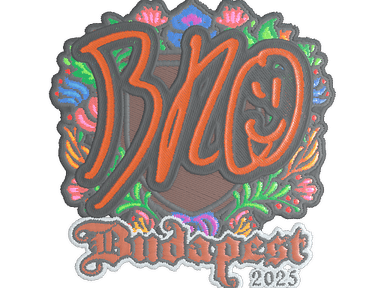 Sticker Slab | br0 (Embroidered) | Budapest 2025