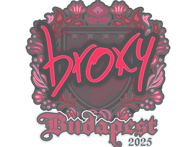 Sticker Slab | broky | Budapest 2025