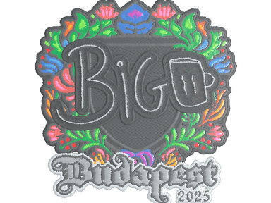 Sticker Slab | biguzera (Embroidered) | Budapest 2025