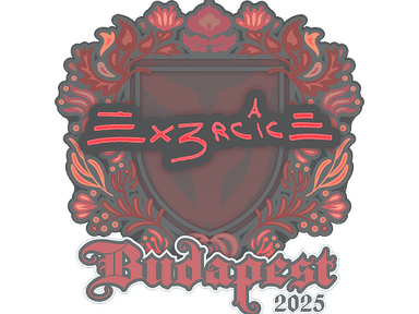 Sticker Slab | Ex3rcice | Budapest 2025
