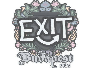 Sticker Slab | exit | Budapest 2025