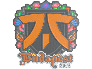 Sticker Slab | fnatic (Embroidered) | Budapest 2025
