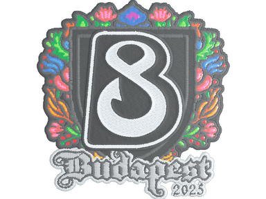 Sticker Slab | B8 (Embroidered) | Budapest 2025