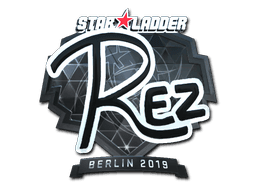 Sticker Slab | REZ (Foil) | Berlin 2019