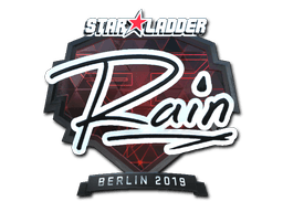 Sticker Slab | rain (Foil) | Berlin 2019