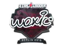 Sticker Slab | woxic (Foil) | Berlin 2019