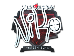 Sticker Slab | NiKo (Foil) | Berlin 2019