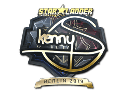 Sticker Slab | kennyS (Gold) | Berlin 2019