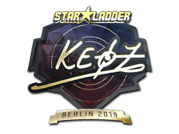 Sticker Slab | Keoz (Gold) | Berlin 2019
