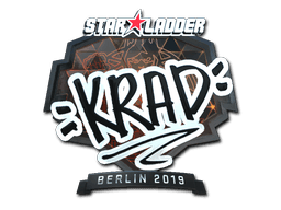Sticker Slab | Krad (Foil) | Berlin 2019