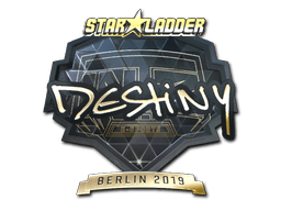 Sticker Slab | DeStiNy (Gold) | Berlin 2019