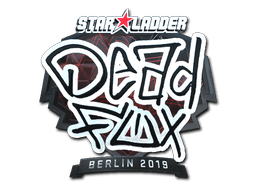 Sticker Slab | DeadFox (Foil) | Berlin 2019