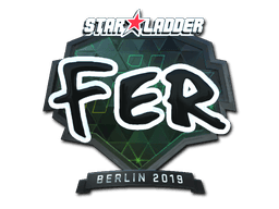 Sticker Slab | fer (Foil) | Berlin 2019