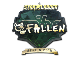 Sticker Slab | FalleN (Gold) | Berlin 2019