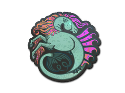 Sticker Slab | Hippocamp (Holo)