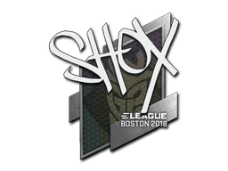 Sticker Slab | shox | Boston 2018