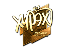 Sticker Slab | Xyp9x (Gold) | Boston 2018