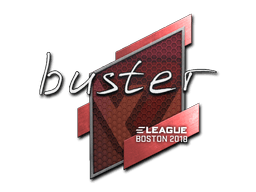 Sticker Slab | buster | Boston 2018