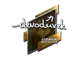 Sticker Slab | devoduvek (Foil) | Boston 2018