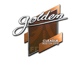 Sticker Slab | Golden | Boston 2018