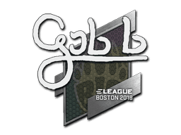 Sticker Slab | gob b | Boston 2018