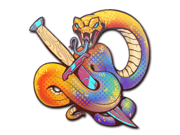 Sticker Slab | Coiled Strike (Holo)