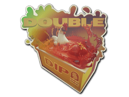 Sticker Slab | Double Dip (Holo)