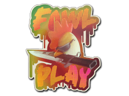 Sticker Slab | Fowl Play (Holo)
