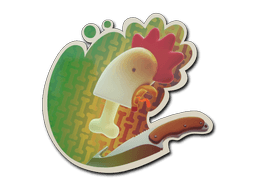 Sticker Slab | Bonehead (Holo)