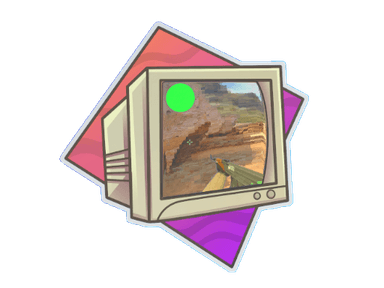 Sticker Slab | Old School (Lenticular)
