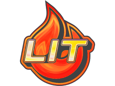 Sticker Slab | Lit (Holo)
