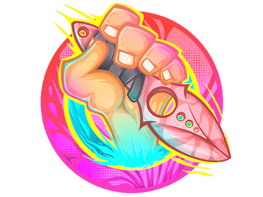 Sticker Slab | Skelly Stabby