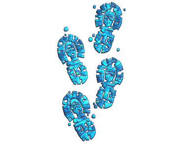 Sticker Slab | CT Tracks (Glitter)