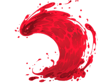 Sticker Slab | Ruby Wave (Lenticular)