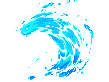 Sticker Slab | Hydro Wave