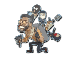 Sticker Slab | Hard Carry